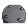 ELHO Pot de fleurs rond Brussels avec roues - Ø 39 x H 37 cm - Intérieur - 10...