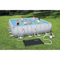 Tapis de solaire chauffant - Bestway - Pour piscine bestway - Noir