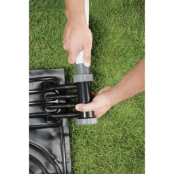 Tapis de solaire chauffant - Bestway - Pour piscine bestway - Noir