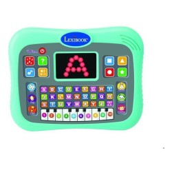 Tablette éducative bilingue parlante ABC avec touches tactiles et écran LED p...