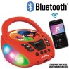 Lecteur CD Bluetooth lumineux Miraculous - LEXIBOOK - MIRACULOUS - CD/CD-R/CD...