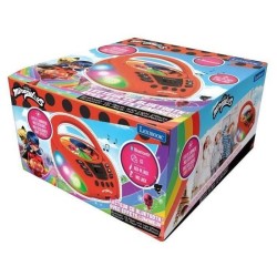 Lecteur CD Bluetooth lumineux Miraculous - LEXIBOOK - MIRACULOUS - CD/CD-R/CD...