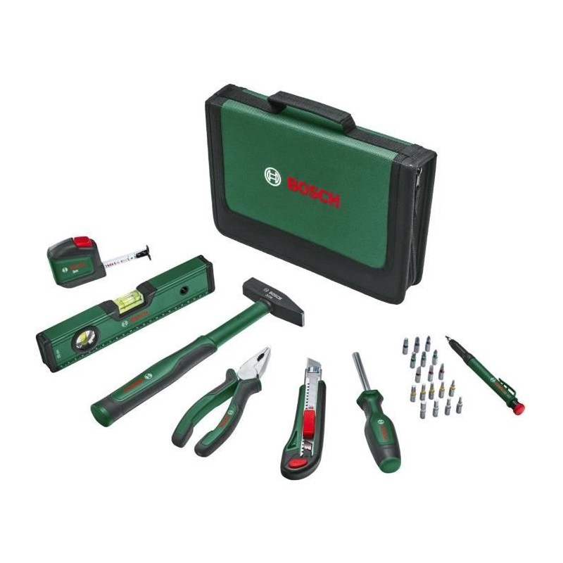 Bosch Set d'outils a main Universal 25 pieces