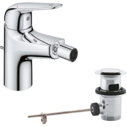 Mitigeur monocommande bidet - GROHE Swift - 24332001 - Chromé - Avec rotule -...