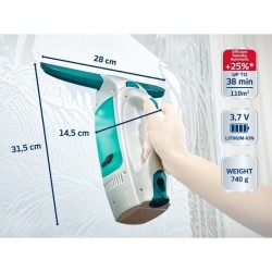 Nettoyeur pour vitre avec manche Leifheit Dry & Clean 51001, set avec manche ...