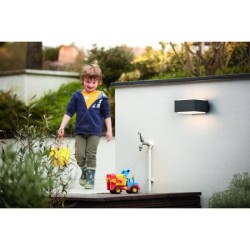 Applique murale Philips myGarden Hedgehog - Anthracite - 1x42W - LED