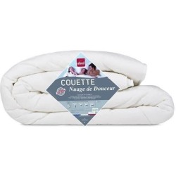 ABEIL Couette légere NUAGE de DOUCEUR 200x200 cm blanc
