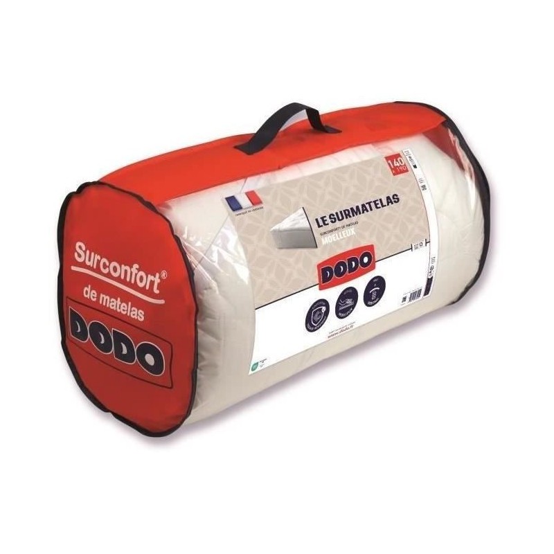 Surmatelas DODO - 140x190 cm