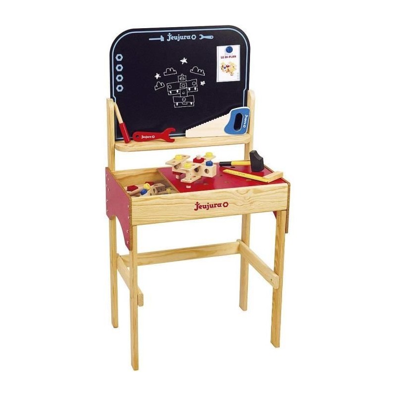 JEUJURA Grand établi en bois