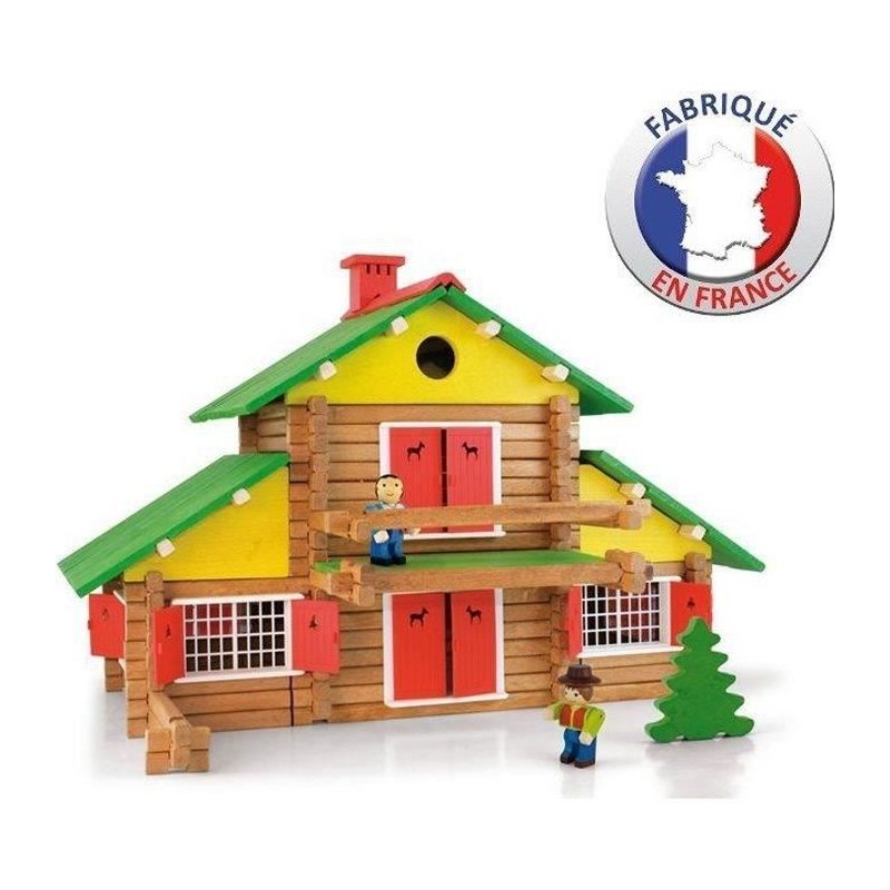 JEUJURA - Mon Chalet en Bois 240 pieces