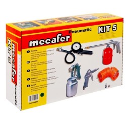 Kit d'accessoires air comprimé - MECAFER - 9179151 - Pistolet peinture, Souff...