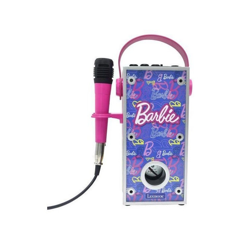 Puissante enceinte Bluetooth lumineuse Barbie avec micro