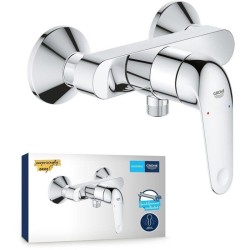 Mitigeur monocommande douche - GROHE Swift - 24333001 - Chromé - Montage mura...