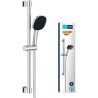 Ensemble de douche avec pommeau 2 jets, barre et flexible - GROHE Vitalio Com...