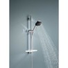 Ensemble de douche avec pommeau 2 jets, barre, flexible et tablette - GROHE V...