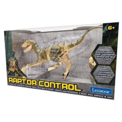 Dinosaure de simulation télécommandé - LEXIBOOK - Velociraptor 45 cm - Mouvem...