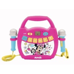 Enceinte Bluetooth Minnie Mouse - LEXIBOOK - Effets Lumineux, Micros et Batte...