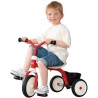 Tricycle - Smoby - Rookie - Cadre et guidon en métal - Confortable et robuste