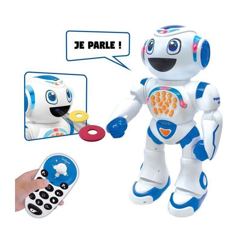 POWERMAN STAR Robot Interactif pour Jouer et Apprendre avec contrôle gestuel ...