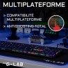 Clavier Gamer - The G-Lab - KEYZ PLATINIUM - Mécanique (Switch Rouge) - Ultra...
