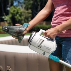 Nettoyeur pour piscine et spa INTEX ZR100 - Autonomie 50 mn - Chargeur USB + ...