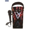 Enceinte Tendance Bluetooth portable avec micro et effets lumineux The Voice