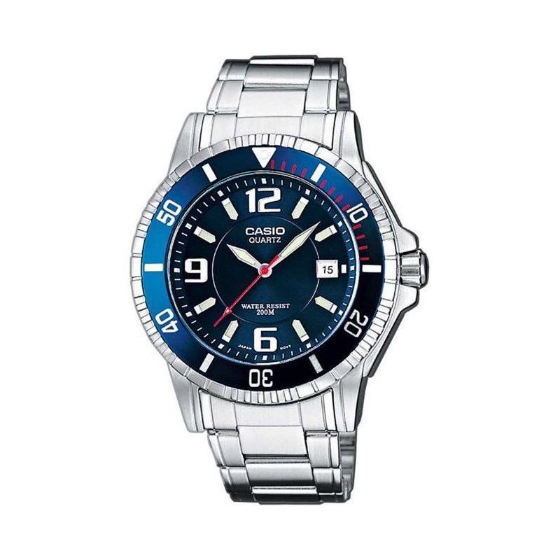 Montre en acier inoxydable CASIO BASIC Gris