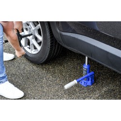 Cric hydraulique bouteille 3 tonnes hauteur levage 195mm a 385mm - MICHELIN -...