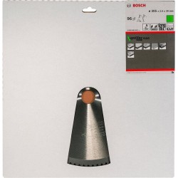 Lame de scie circulaire au carbure BOSCH 305 x 30 x 2,5 mm (96 dents)