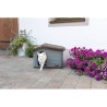 KERBL Niche extérieure en plastique pour chats ou chien Taille M -  75 x 59 x...