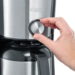 Cafetiere filtre isotherme SEVERIN KA4845 - 8 tasses - 1 L - 1 000 W - Sélect...