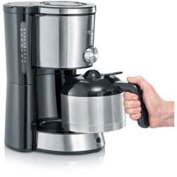 Cafetiere filtre isotherme SEVERIN KA4845 - 8 tasses - 1 L - 1 000 W - Sélect...