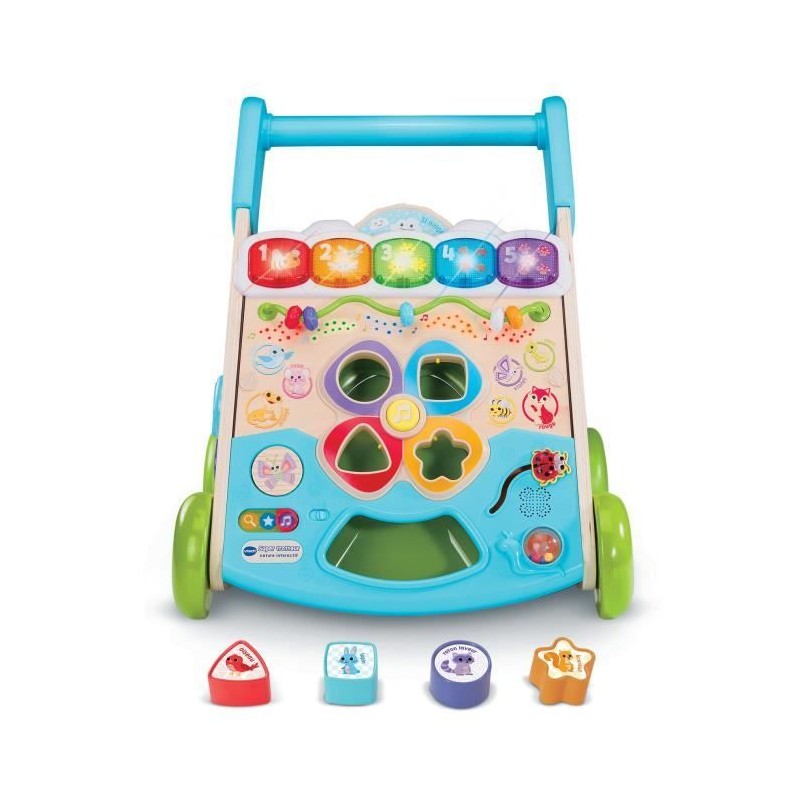VTECH SUPER TROTTEUR NATURE INTERACTIF (JOUET AVEC PARTIE BOIS