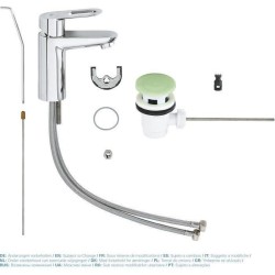 Mitigeur de lavabo monocommande Bauloop taille S - GROHE - 23335000