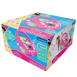 LECTEUR CD Bluetooth Disney Princess - Effets Lumineux - LEXIBOOK