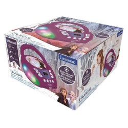 Lecteur CD Bluetooth La Reine des Neiges avec Effets Lumineux - LEXIBOOK - Tr...