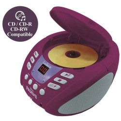 Lecteur CD Bluetooth La Reine des Neiges avec Effets Lumineux - LEXIBOOK - Tr...