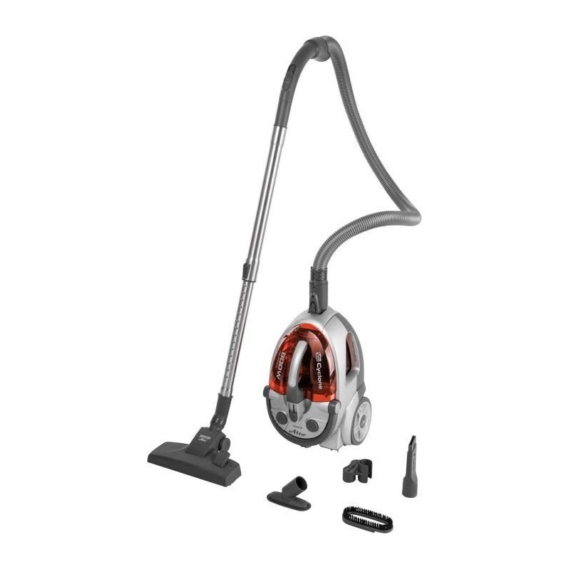 Aspirateur sans sac - SENCOR - SVC 730RD-EUE2 - Moteur ECO 800 W - 76 dBA - 1...