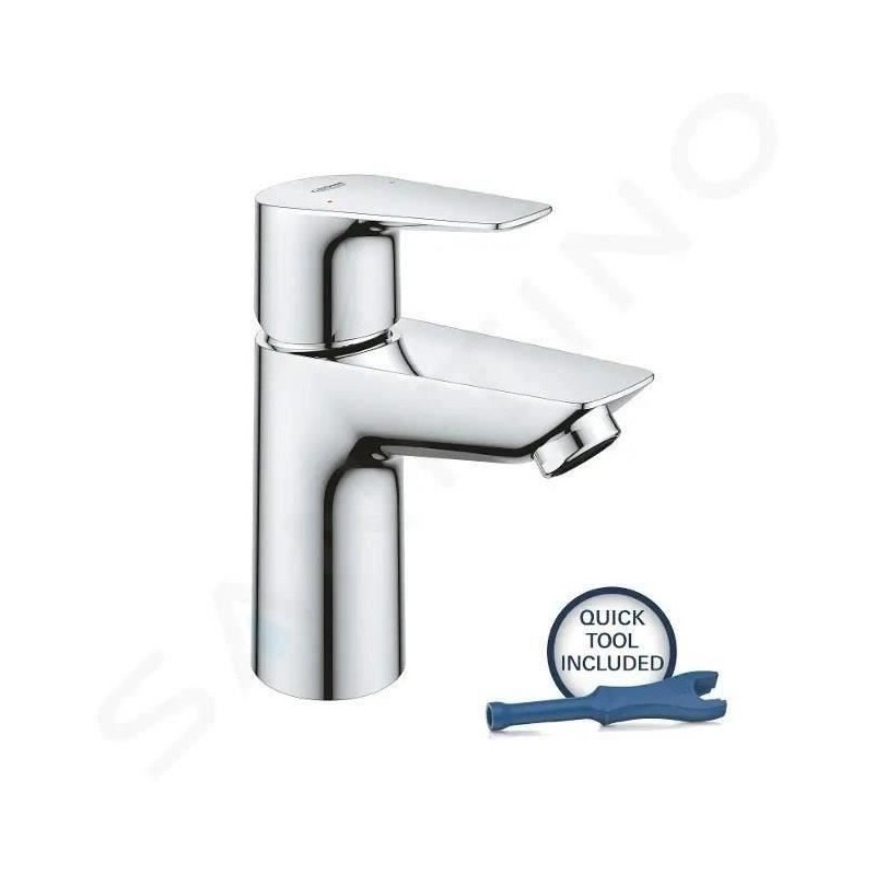 Mitigeur monocommande Lavabo - GROHE Start Edge - 23898001 - Taille S - Chromé