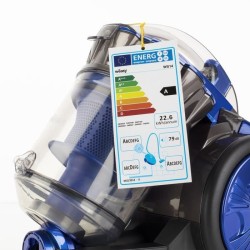 Aspirateur Multicyclonique sans sac WEASY - 2L - Tube télescopique en alumini...