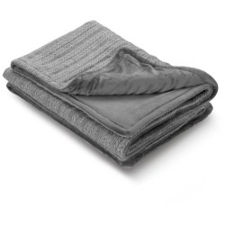 Couverture chauffante reversible en maille - MEDISANA - HB 680 - Chauffe rapi...