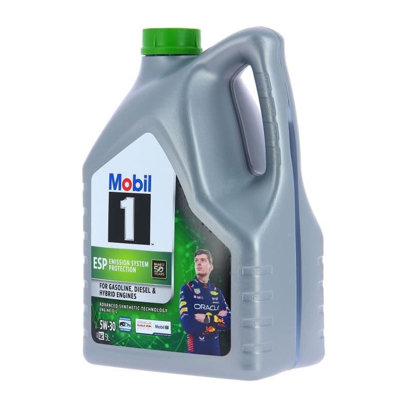 Huile moteur 5W-30 ESP Synthétique - MOBIL 1 - Formula-P  -bidon 5L -  Essenc...