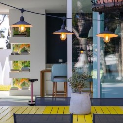 Guirlande solaire lumineuse extérieur - LUMISKY - VINTY LIGHT SOLAR - 6 m - 1...