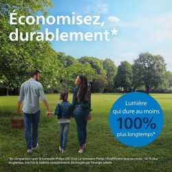 Borne avec recharge solaire PHILIPS TYLA classe énergétique A,