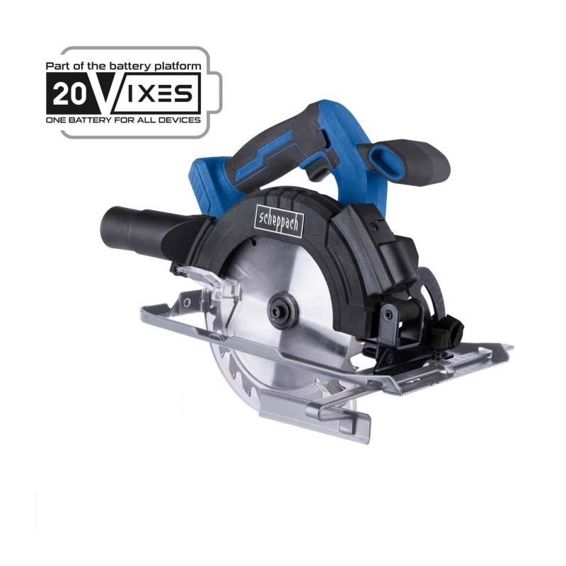 Scie circulaire sans fil C-HCS165-X - lame 165mm coupe max 53mm a 90° - SCHEP...