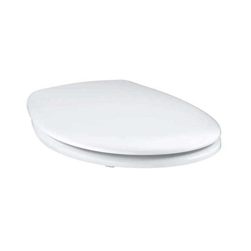 Abattant WC - GROHE - Bau Ceramic - Duroplast - Blanc alpin - SoftClose