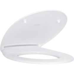 Abattant WC - GROHE - Bau Ceramic - Duroplast - Blanc alpin - SoftClose