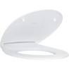 Abattant WC - GROHE - Bau Ceramic - Duroplast - Blanc alpin - SoftClose