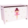 Coffret a jouets en bois - Danseuse Ballerine - FUN HOUSE - H.40 x L.58 x P.3...