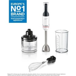 Mixeur plongeant - BOSCH - MSM4W221 - 600 W - 4 lames aiguiseés - Bol